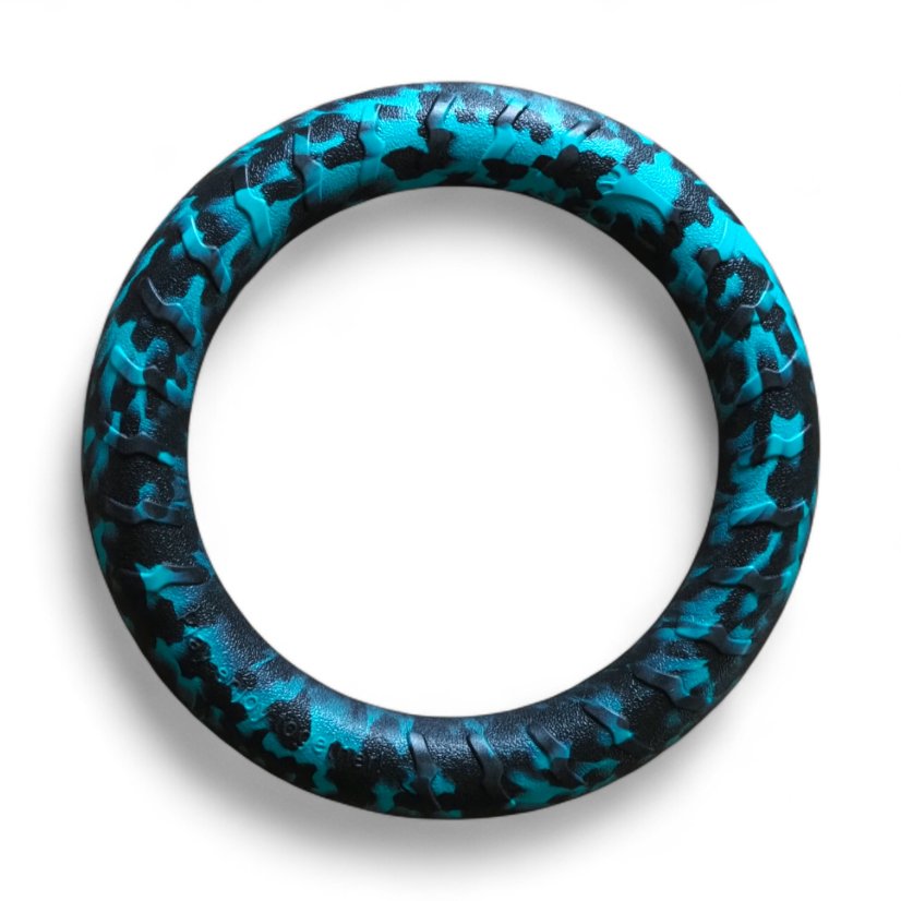 Plovoucí kruh FOAM RING - Barva kruhu: Cyan-black camo, Velikost: Velký (29 cm)