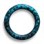 Plovoucí kruh FOAM RING - Barva kruhu: Cyan-black camo, Velikost: Velký (29 cm)